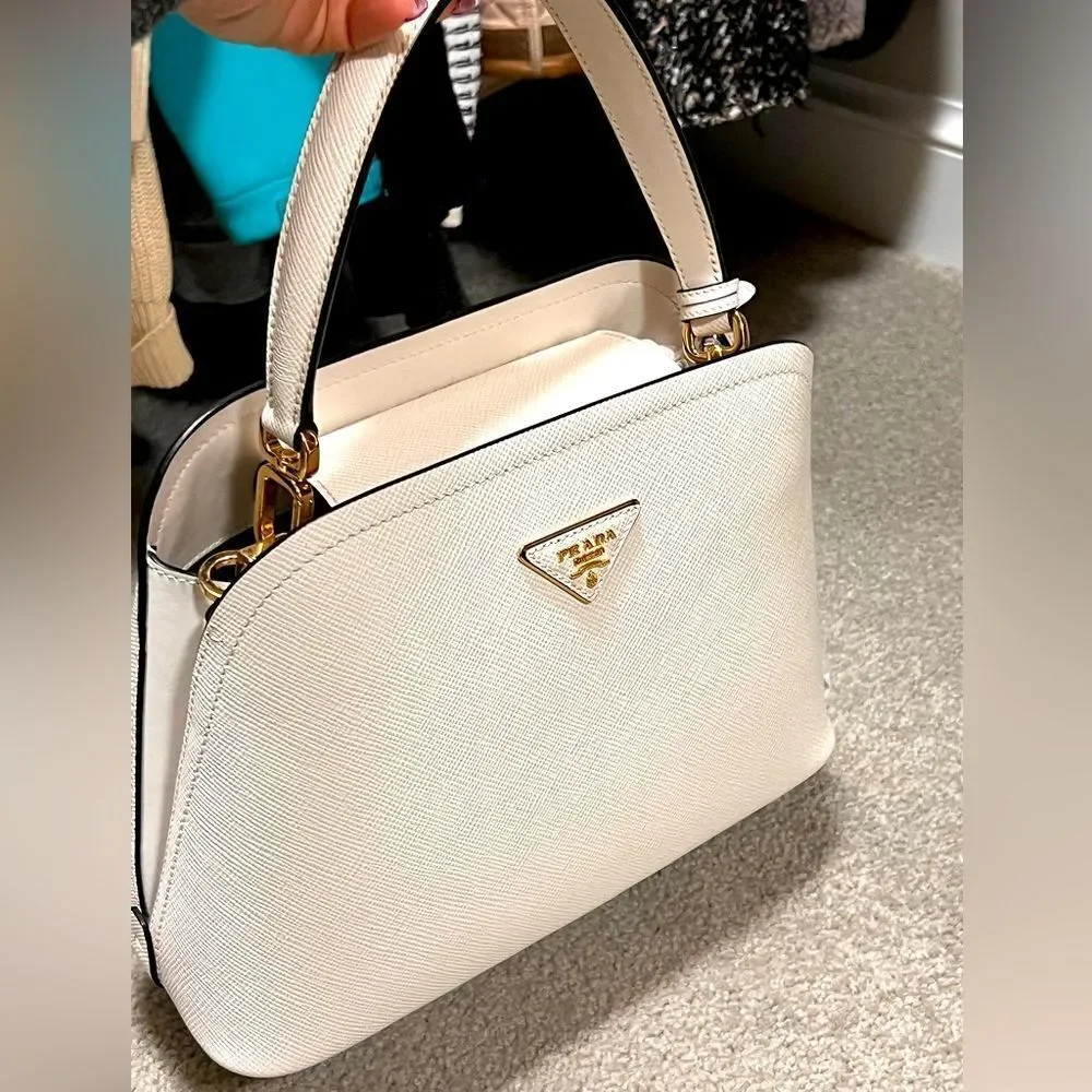 MATINEE SAFFIANO LEATHER PRADA GALLERIA BAG - Picture 3 of 6